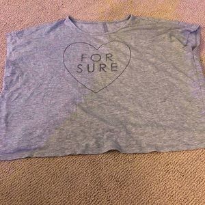 ‘for sure’ shirt